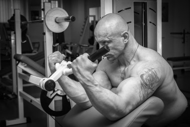 Eğitim Simülatörü üzerinde adam