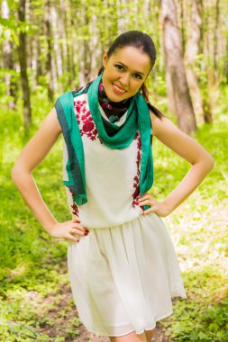 esmer açık havada dikey