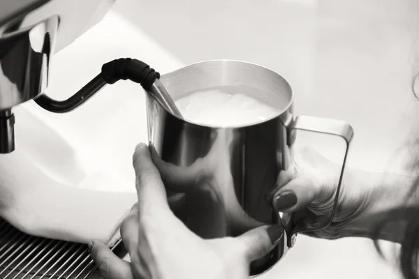 Equipamento de preparação de café — Fotografia de Stock