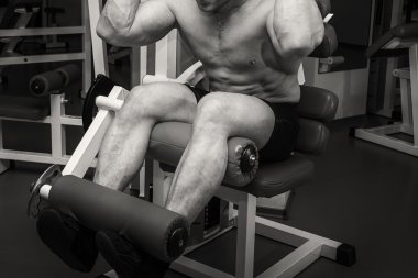 Eğitim Simülatörü üzerinde adam