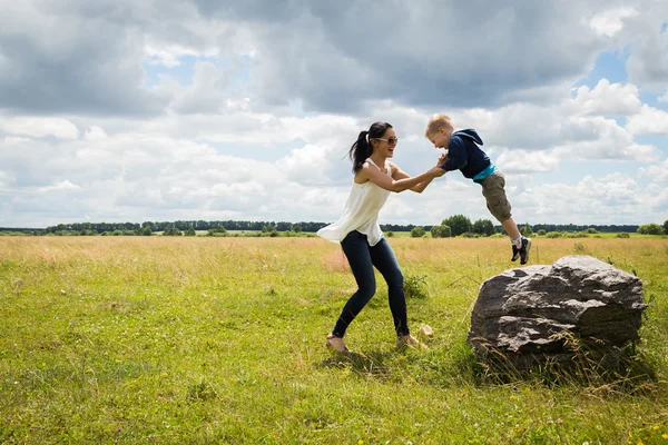 Mother with son — Stock Photo, Image