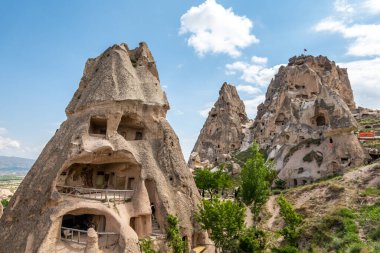 Kapadokya 'nın Kashin kasabası yakınlarında olağanüstü bir doğa.