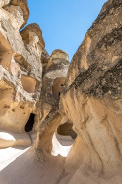 Kapadokya 'nın Kashin kasabası yakınlarında olağanüstü bir doğa.
