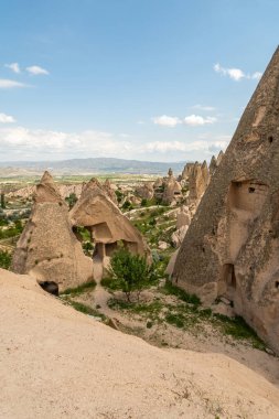 Kapadokya 'nın Kashin kasabası yakınlarında olağanüstü bir doğa.
