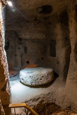 Kapadokya 'daki mağaralar, eşsiz bir doğa.