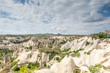Kapadokya 'nın Kashin kasabası yakınlarında olağanüstü bir doğa.
