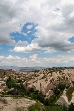 Kapadokya 'nın Kashin kasabası yakınlarında olağanüstü bir doğa.