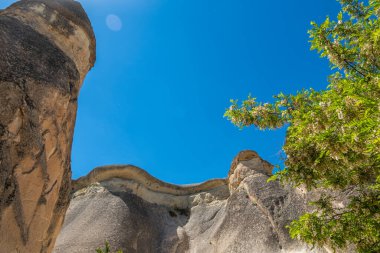 Kapadokya 'nın Kashin kasabası yakınlarında olağanüstü bir doğa.
