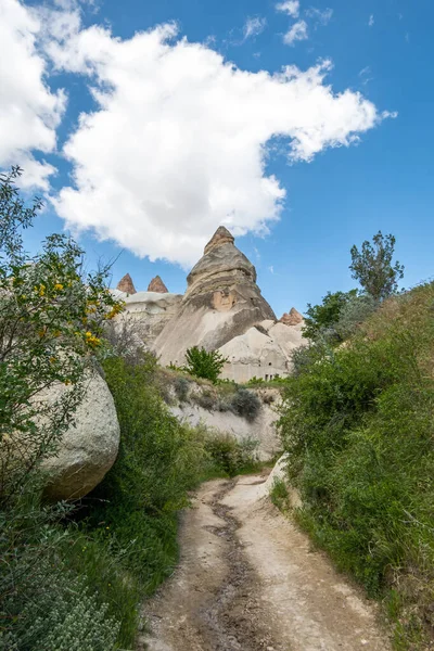 Mesés Természet Közelében Kashin Város Cappadocia — Stock Fotó