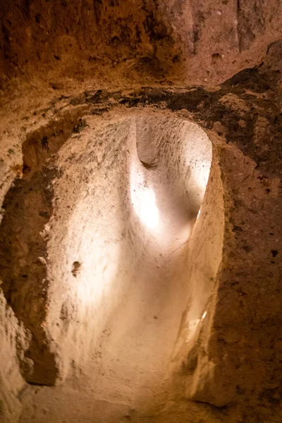 Пещеры Каппадокии Уникальная Природа — стоковое фото