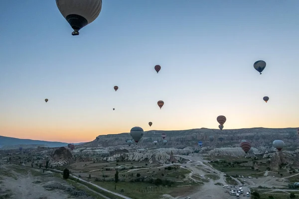 Une Grande Attraction Touristique Cappadoce Est Montgolfière Cappadoce Est Connue — Photo