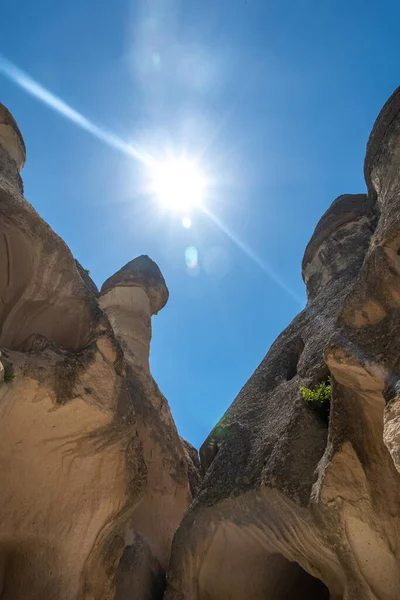 Mesés Természet Közelében Kashin Város Cappadocia — Stock Fotó