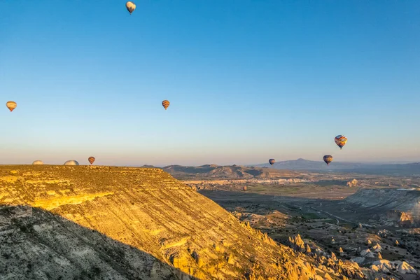 Big Tourist Attraction Cappadocia Hot Air Balloon Ride Cappadocia Known — Stock Photo, Image