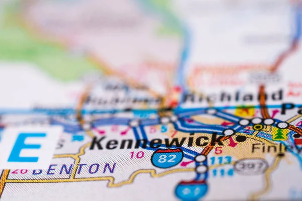 Kennewick Peta Usa — Stok Foto