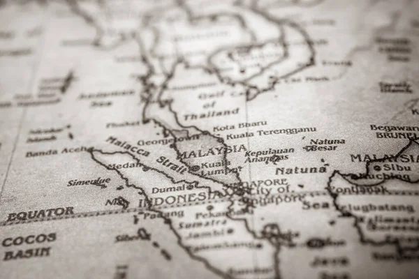 Indonésie Pozadí Mapy — Stock fotografie