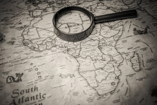 Afrika Karta Bakgrund Struktur — Stockfoto