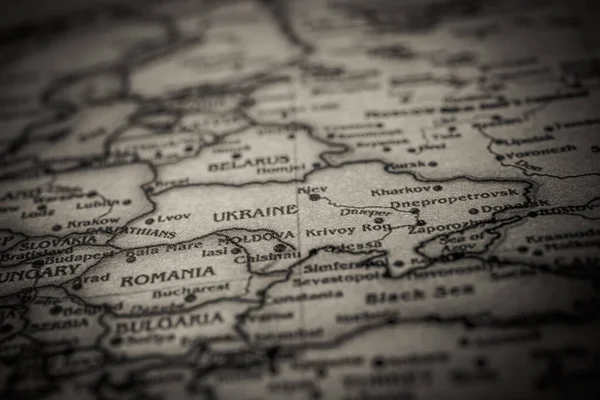 Ukraina Kartan Bakgrund — Stockfoto