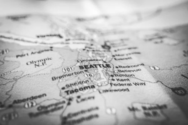 Washington State Usa Map — Stock Photo, Image