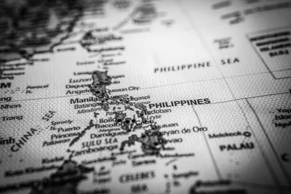 Филиппины Карте — стоковое фото