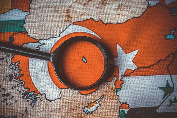 トルコ ヨーロッパ地図の背景 — ストック写真