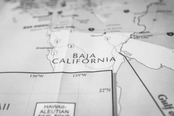 California State Map Usa — Stock Photo, Image