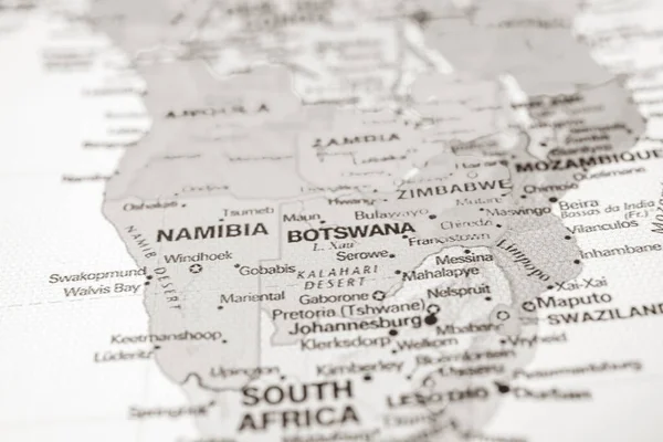 Намибия Карте — стоковое фото
