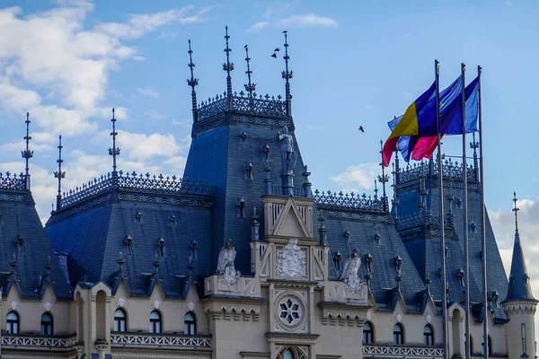 Krásný Hrad Městě Iasi Rumunsku Krásná Architektura — Stock fotografie