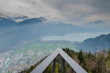 Bernese Alpleri 'nin inanılmaz manzarası. Arka plan doğa, özgürlük