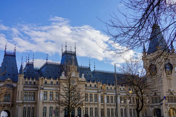 Krásný Hrad Městě Iasi Rumunsku Krásná Architektura — Stock fotografie