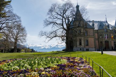 Thun Gölü kıyısındaki muhteşem şato