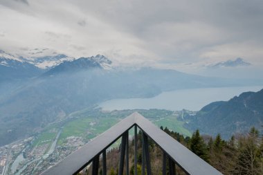 Bernese Alpleri 'nin inanılmaz manzarası. Arka plan doğa, özgürlük