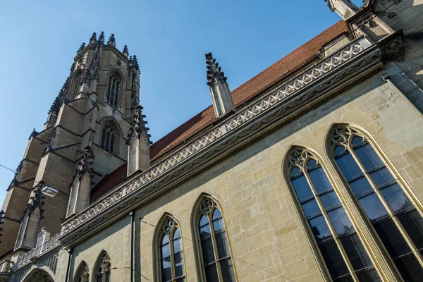 Die Unglaublich Schöne Stadt Freiburg Der Schweiz Architektur Und Panoramen — Stockfoto