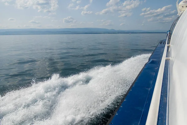 Magnificent Lake Geneva Boat Trip Magnificent Scenery — Stock Photo, Image