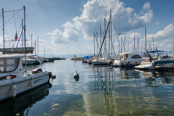 Magnificent Lake Geneva Boat Trip Magnificent Scenery — Stock Photo, Image