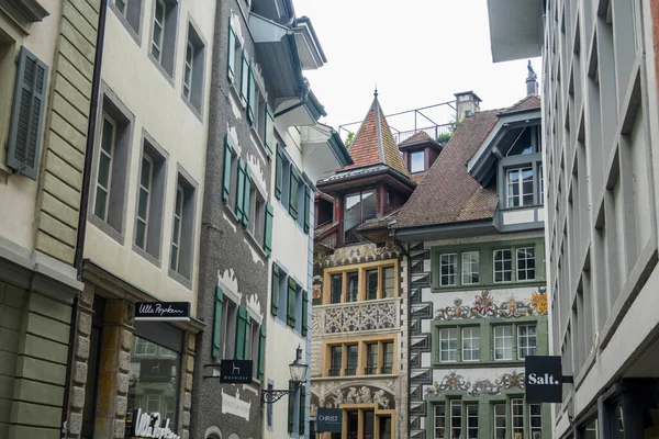 Magnificent City Lucerne Switzerland Architecture City — ストック写真