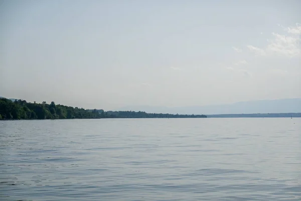 伟大的日内瓦湖 乘船旅行 壮丽的风景 — 图库照片
