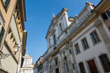 20.06.22.Switzerland. The beautiful Swiss city of Solothurn. Street architecture, sights