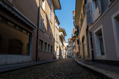 20.06.22.Switzerland. The beautiful Swiss city of Solothurn. Street architecture, sights