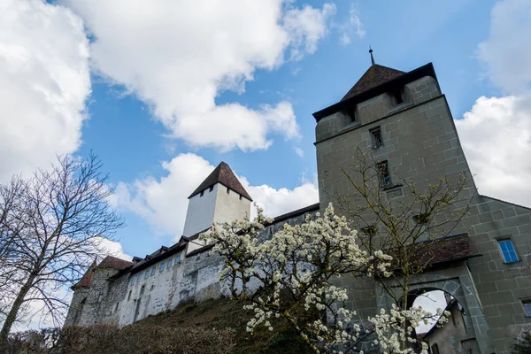 Switzerland City Burgdorf Switzerland Castle Streets Ancient City — Stockfoto