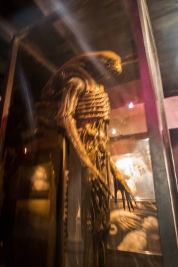 The Giger Museum in Gruyere, Switzerland