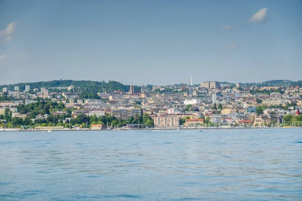 Magnificent Lake Geneva Boat Trip Magnificent Scenery — Stock Photo, Image