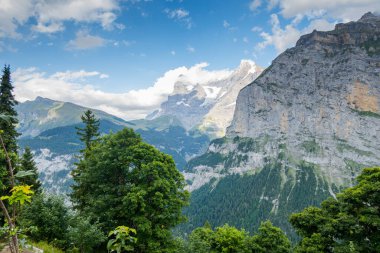 Wonderful views and landscapes in Switzerland City  Murren