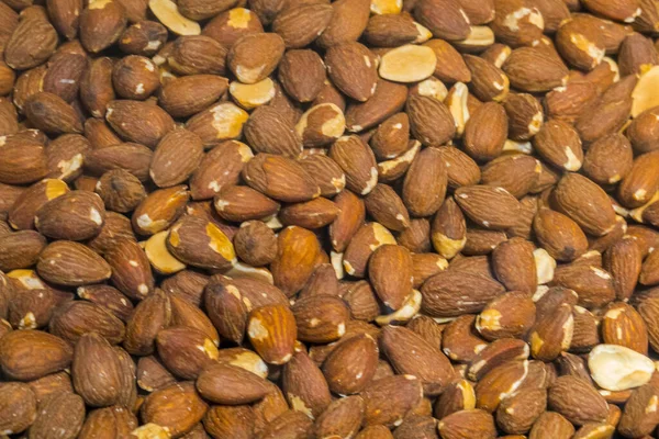 Nuts background, roasted nuts Cocoa butter. Everything for the production of chocolate