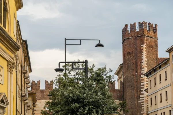 Gorgeous Verona City Italy Architecture Medieval Wonderful City — Stock Photo, Image