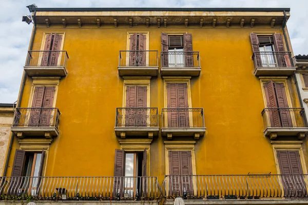 Linda Verona Uma Cidade Itália Arquitetura Cidade Maravilhosa Medieval — Fotografia de Stock