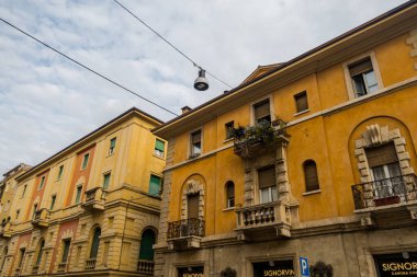 Muhteşem Verona, İtalya 'da bir şehir. Mimarlık ve ortaçağ harika şehri