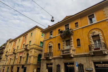 Muhteşem Verona, İtalya 'da bir şehir. Mimarlık ve ortaçağ harika şehri