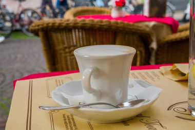 Muhteşem Verona, İtalya 'da bir şehir. Mimarlık ve ortaçağ harika şehri