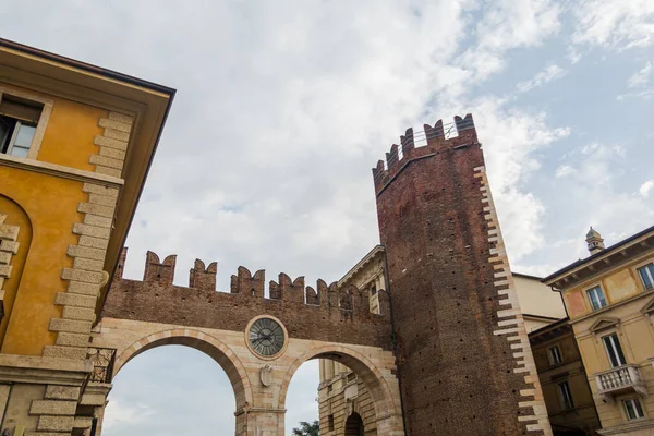 Gorgeous Verona City Italy Architecture Medieval Wonderful City — Stock Photo, Image