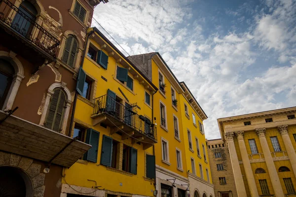 Hermosa Verona Una Ciudad Italia Arquitectura Ciudad Medieval Maravillosa —  Fotos de Stock